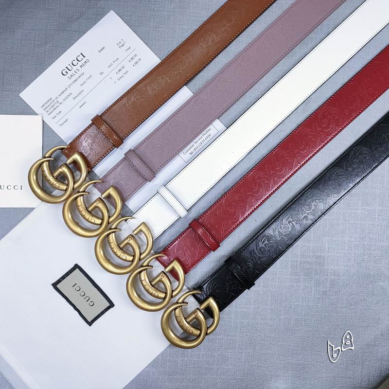 Gucci belt 38mmX90-125cm lb07